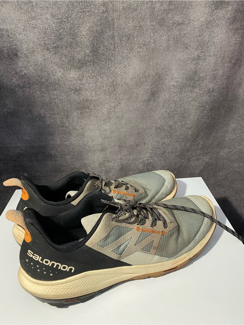 Salomon Outpulse Mens Trail Running Hiking Shoes Gray Black Size 13 - Picture 2 of 8